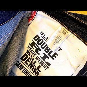 RRL 34/32 Jeans, Excellent condition Dark Blue.